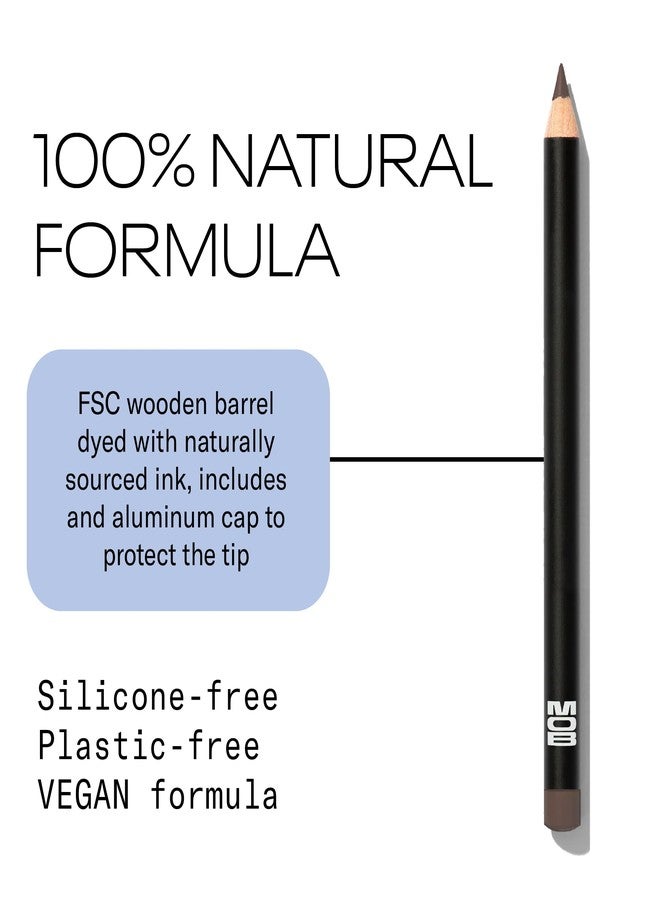 MOB Beauty Smooth Precision Waterproof Lip Liner M159 Cool-Toned Taupe – Long-Wearing, Glide-On Formula with 100% Natural Ingredients, Vegan and Cruelty-Free, Plastic-Free Formula and Packaging - Image 4